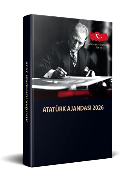 Nacario Nrcrioshop 2026 Atatürk Hardcover Agenda and Music Box and Crystal Po...