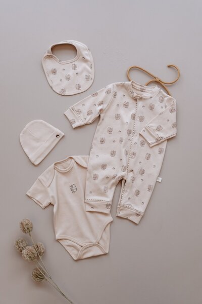 Oh La La Koala For Little Ones Bej Sincap Serisi 4lü Yenidoğan Set (0-3 Ay)