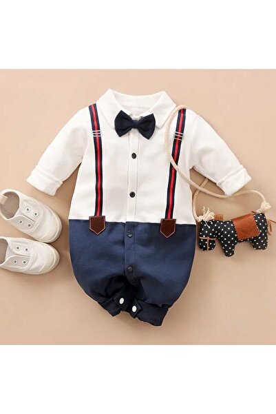 OEM Costum pentru bebeluși 100% bumbac, ALBASTRU REGAL