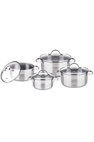 LAMART Комплект от 4 индукционни тенджери, неръждаема стомана