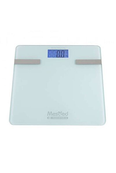 MesMed Electronic Scale with Bluetooth, MesMed, White