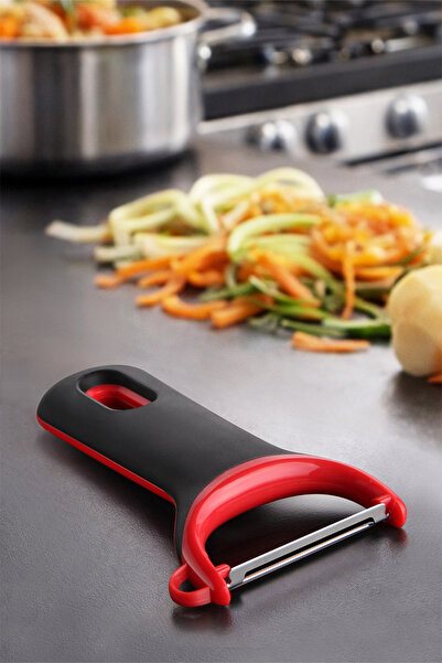 Prima Nova Paslanmaz Çelik Dikey Soyucu - Siyah