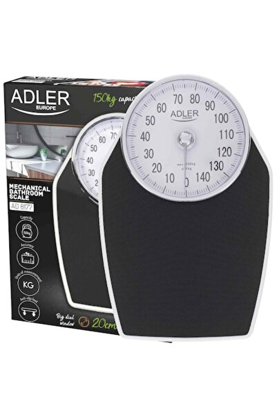 adler Cântar corporal, Adler, 150 kg, negru