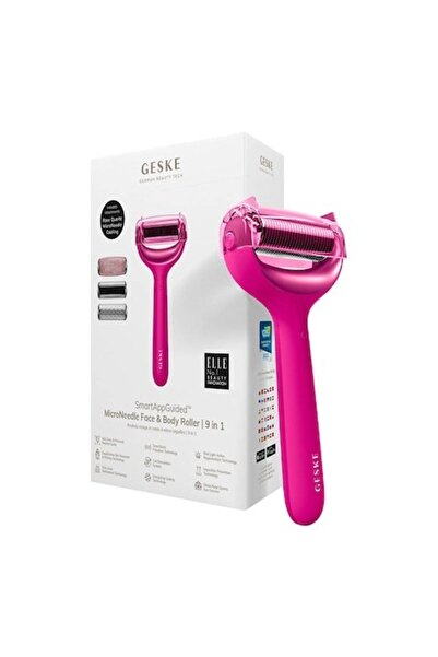 Geske 9 in 1 Smart Microneedle Roller for Face and Body