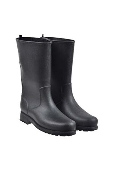SHOPIENS Black Rain Boots for Women - Teenagers