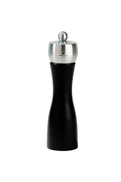 Peugeot Râșniță de sare, 20 cm, negru mat, mecanism uSelect