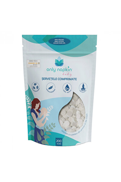 only napkin baby Servetele umede comprimate Only Napkin biodegradabile, Compr...