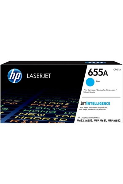 HP Toner CF451A (655A) Cyan