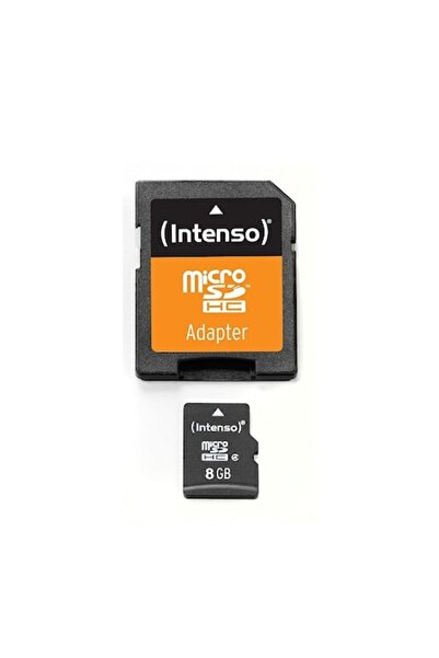 Intenso Micro SDHC 8GB Clasa 4 + Adaptor SD