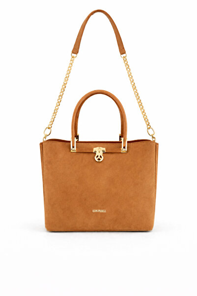 KRISTE BELL Women's Bag Suede Tan 7190