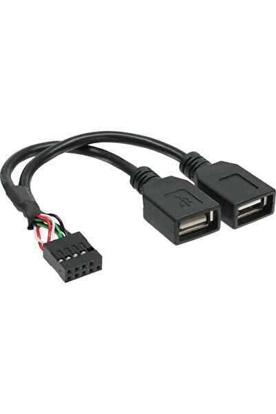 DELOCK Cablu USB 2.0 2x Mufă mamă la Pin Header