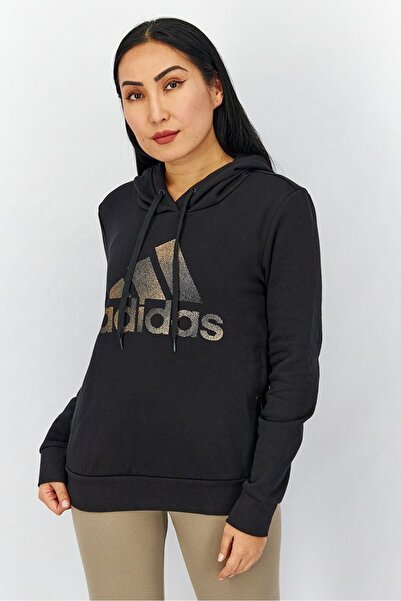 adidas Women Sportswear Fit Hoodie, Black Combo
