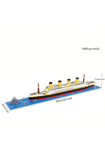 Choice5 with box Titanic 56cm-B KNEW BUILT 6 Kinds Titanic Model Cruise Ship ...
