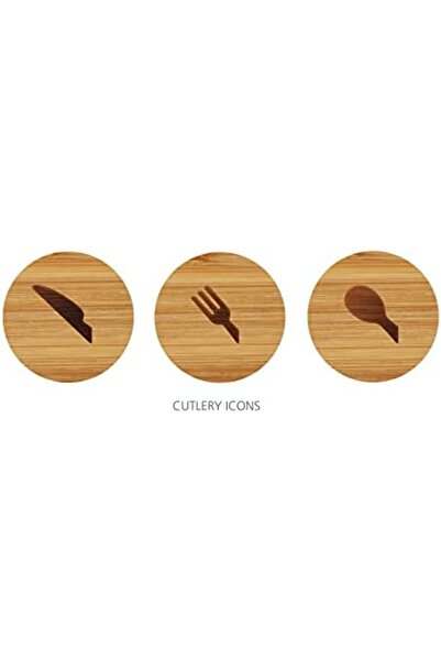 Nacario Nrcrioshop Compact Cutlery Drawer Organizer, 5 Compartments, for 24+ ...