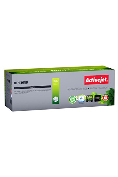 ActiveJet Toner, compatibil 36A/CRG-713 (ATH-36NB BIO), negru