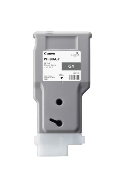 Canon PFI-206GY сива мастилена касета 300 мл