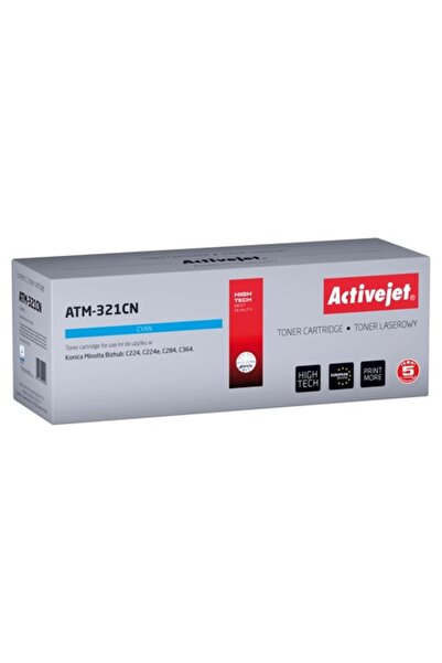 ActiveJet Тонер за Minolta TN321C, циан