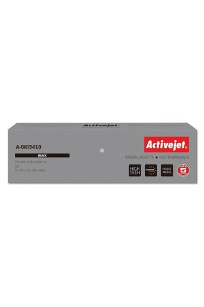 ActiveJet Ink Cartridge for OKI 09002308, Black
