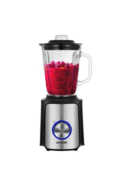 MESKO Blender, Mesko, MS 4080, 600 W, sticlă, 1,5 L, negru/argintiu