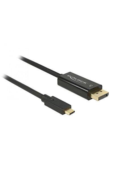 DELOCK Cablu USB Type-C la DisplayPort (mod alternativ DP) 4K 60 Hz T-T 2 m