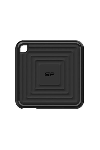 Silicon Power SSD extern PC60, 512 GB, USB 3.2 Gen2 Tip-C, Negru
