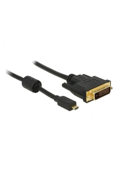 DELOCK Cablu Micro-D HDMI la DVI T-T 1m Negru