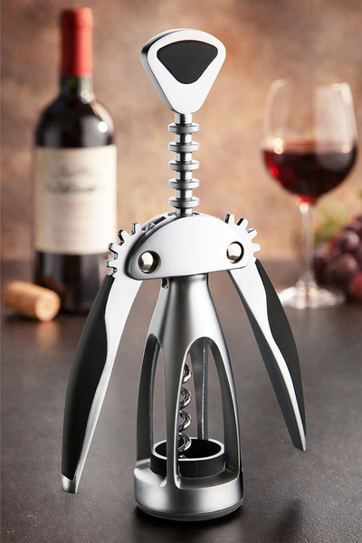Prima Nova Stainless Steel Penguin Corkscrew - Metallic
