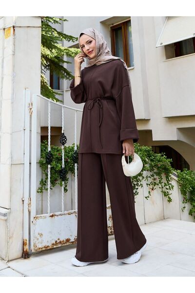 MEBA Γυναικεία Ρούχα Τεσεττούρ με Μοντάλ Ύφασμα και Λεπτομέρεια Δεσίματος με ...