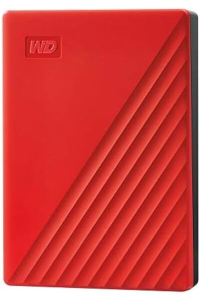Nacario قرص صلب خارجي محمول من نركريوشوب WD سعة 4 تيرابايت، أحمر، BPKJ0040BRD...