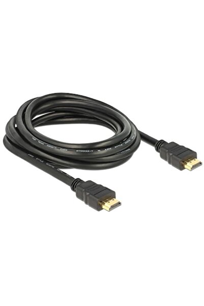 DELOCK Cablu HDMI, mascul-mascul, 3m, negru