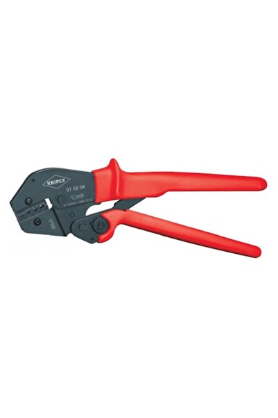 Knipex Clește de sertizare pentru conectori plați neizolați, L 250 mm