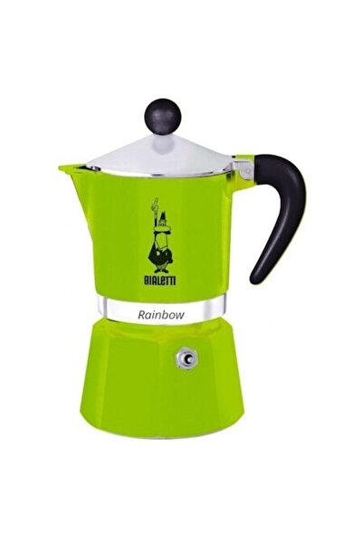 Bialetti Filtru de cafea Rainbow, verde, 3 căni