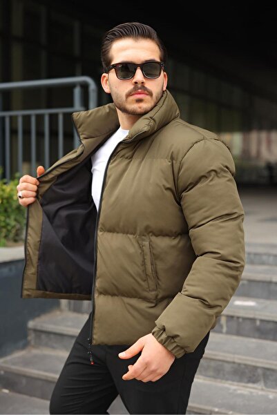 QUASAR Fashion New Season Fully Padded Men's Inflatable Coat