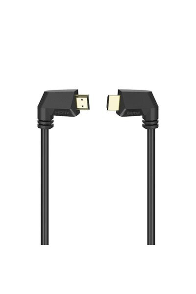 Hama Cablu HDMI 205022, 4k, Ethernet, 1,5 metri placat cu aur, negru