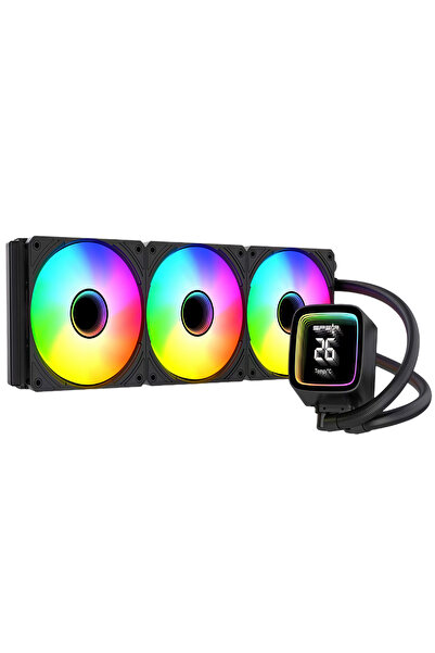 SPEARPC EVEREST360T 360mm CPU Liquid Cooler in Black