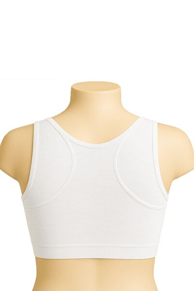 Difolia White Mi Emay 1816 6-Piece Padded Thick Strap Training Bra