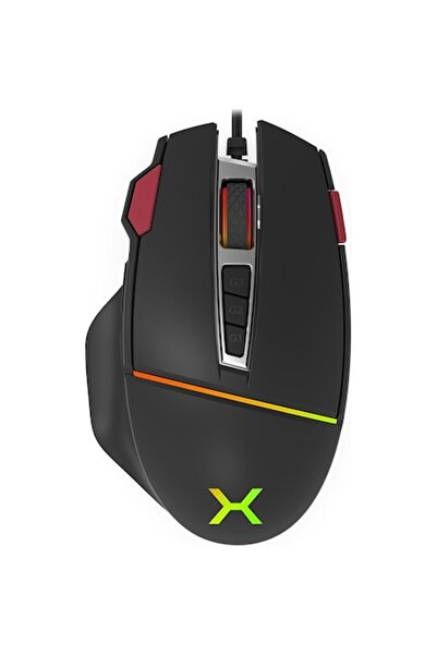 Krux Мишка Fuze Pro, Krux, 12000 DPI, черна/RGB