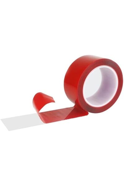 Yıldızan Esnshop 48 mm X 2 Meters Double-Sided Silicone Tape: Strong Adhesive...