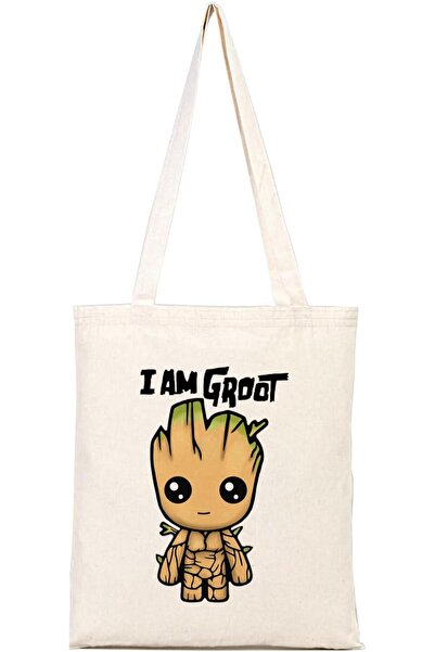 Yıldızan Esnshop Groot Printed Cloth Bag 1209132