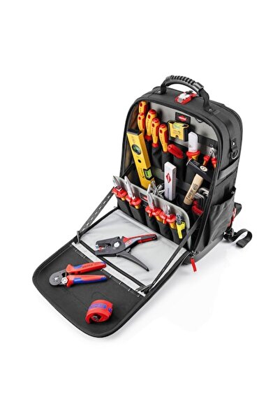 Knipex Rucsac pentru scule, 23 de piese, 15 kg, multicolor