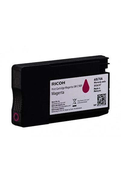 Ricoh IJM C180F Ink Cartridge, 1600 pages, Magenta