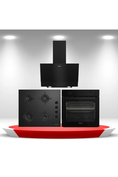 Çeyiz Seti Ankastre Set - 4 (ADE 605 S/ OCD T 601-1 ES / AFC 120 S)