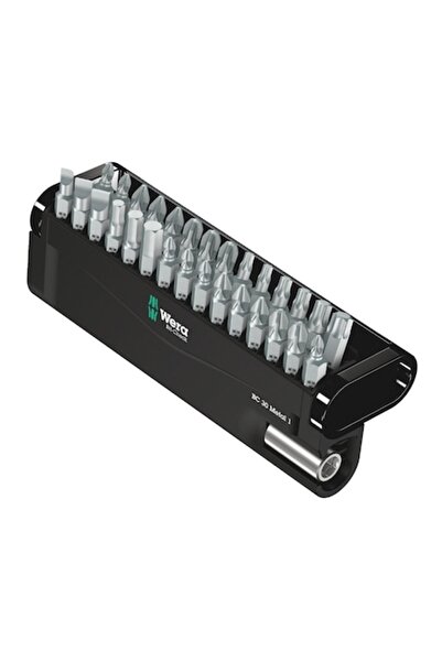 wera Bit-Check 30 Metal 1 SB with 30 pieces and holder