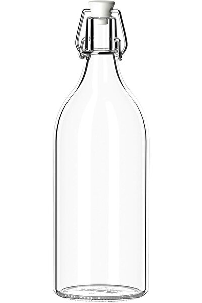 Nacario Nrcrioshop Korken Transparent Glass Bottle with Stopper, for Oil, Vin...