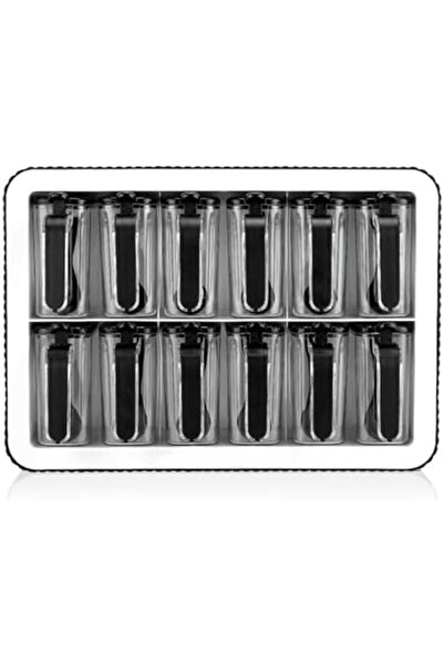 Nacario طقم توابل من نركريو شوب مكون من 12 قطعة، 12 ملعقة توابل، 24 ملصق تواب...