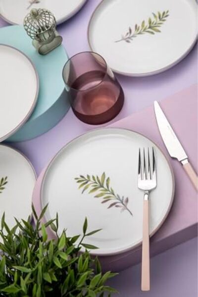 Nacario Nrcrioshop Porcelain 6-Person 19 cm Cake Set 1201248