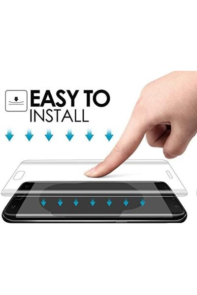 Nacario NrcrioShop فيلم حماية كامل للشاشة لهاتف Galaxy A7 2018 يشمل الانحناءا...