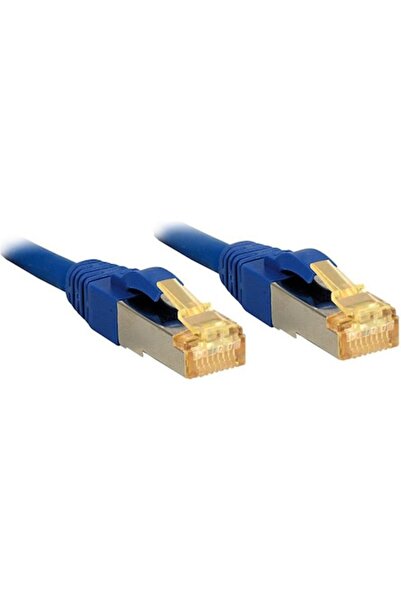 LİNDY Мрежов кабел Cat6A S/FTP, 7.5 м, тъмносин