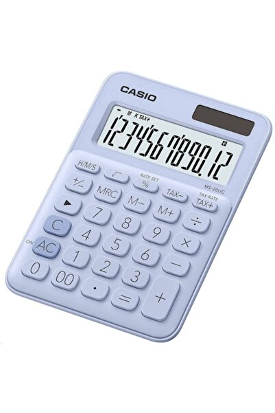 Casio Desk Calculator MS-20UC-LB Light Blue