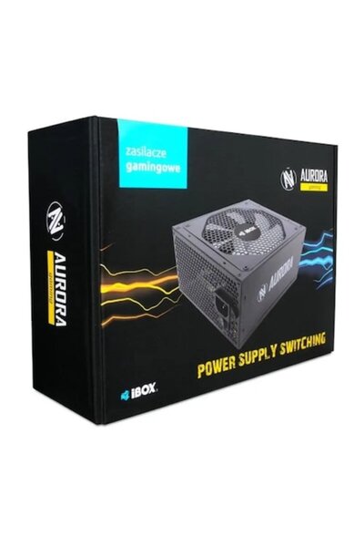 İbox Захранване Aurora, 600W, ATX, пасивен PFC